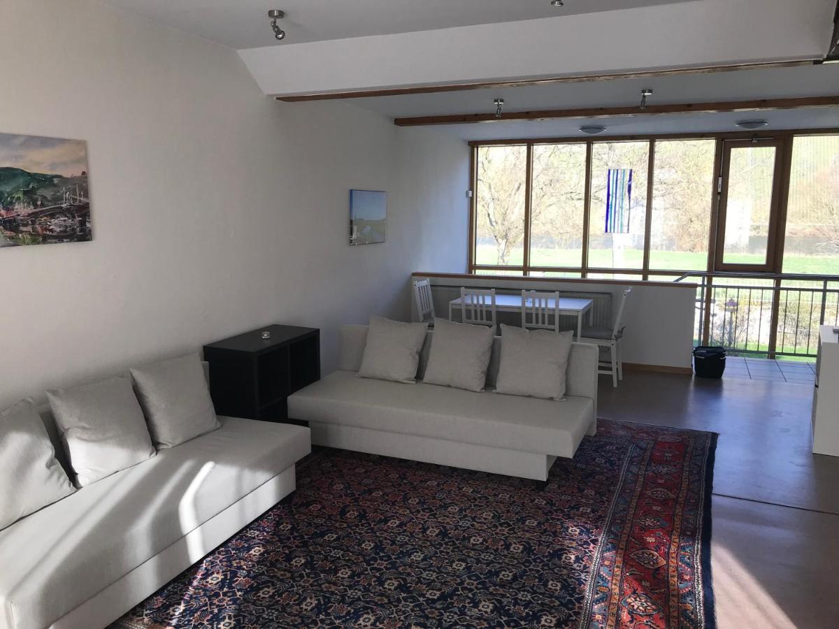Ferienwohnung Altes Pfarrhaus Mit Flair Und Moselblick 브라운버그 외부 사진